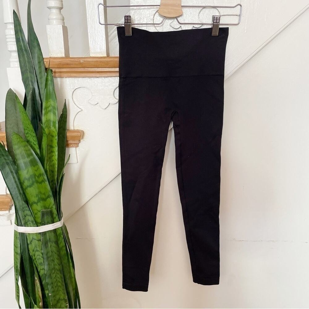 Spanx Black High Waist Athletic Leggings Size XS